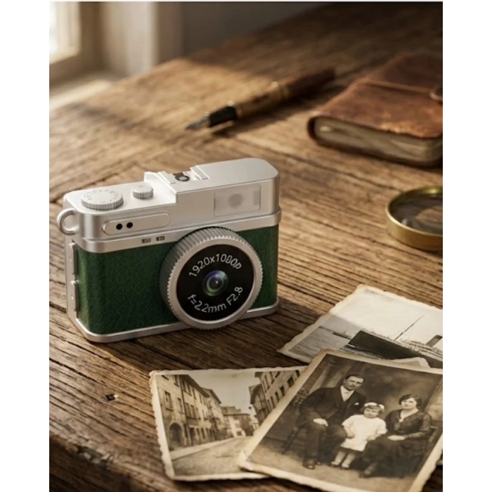 Nevamel® Mini 4K Ultra HD Dijital Kamera 1080P Video IPS Ekran Cep Boy Taşınabilir