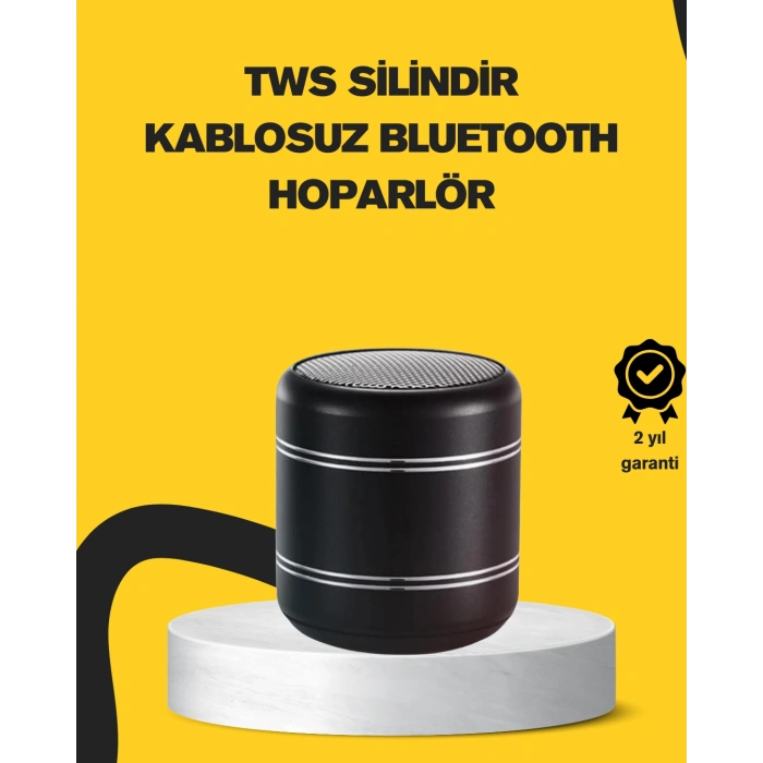 Nevamel® Mini Alüminyum Bluetooth Hoparlör Yüksek Bas Performansı