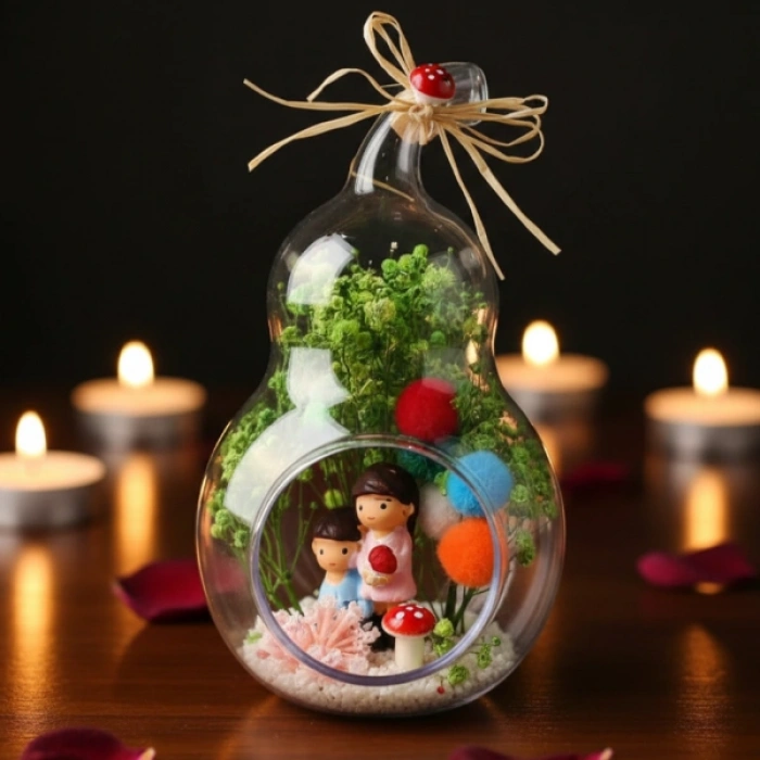 Nevamel® Mini Armut Teraryum - Özel Gün Hediyesi