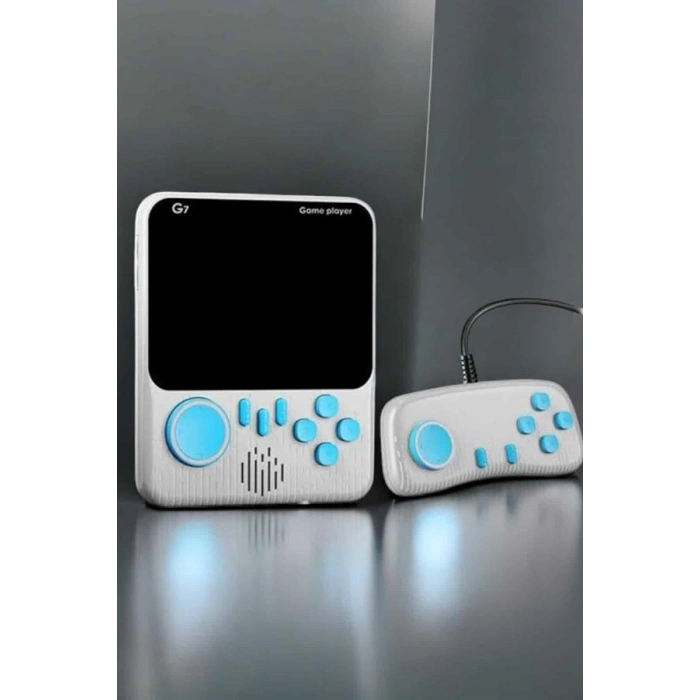 Nevamel Mini Atari El Atarisi 3.5 inç Ekran Çift Konsol 666 Adet Retro Oyun Gameboy El Atarisi