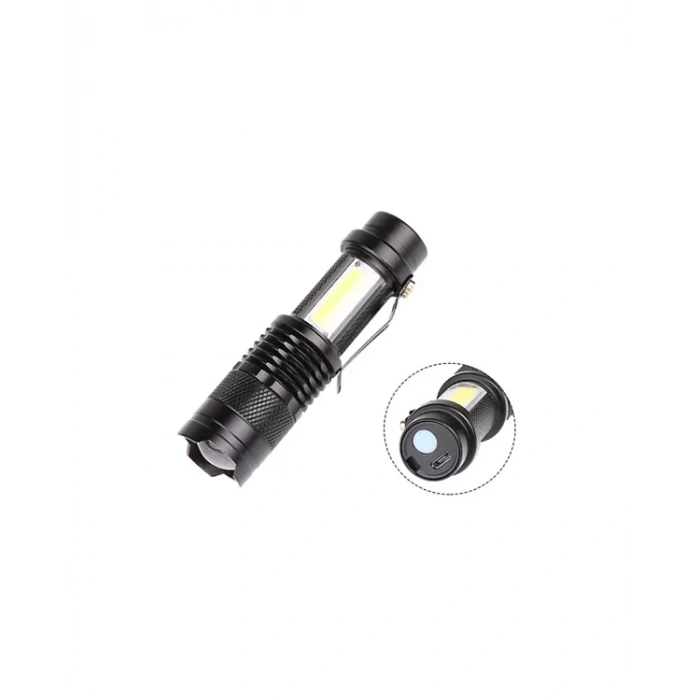 Nevamel® Mini Boy LED El Feneri - 2000 Lümen Su Geçirmez Tasarım Yeni Nesil