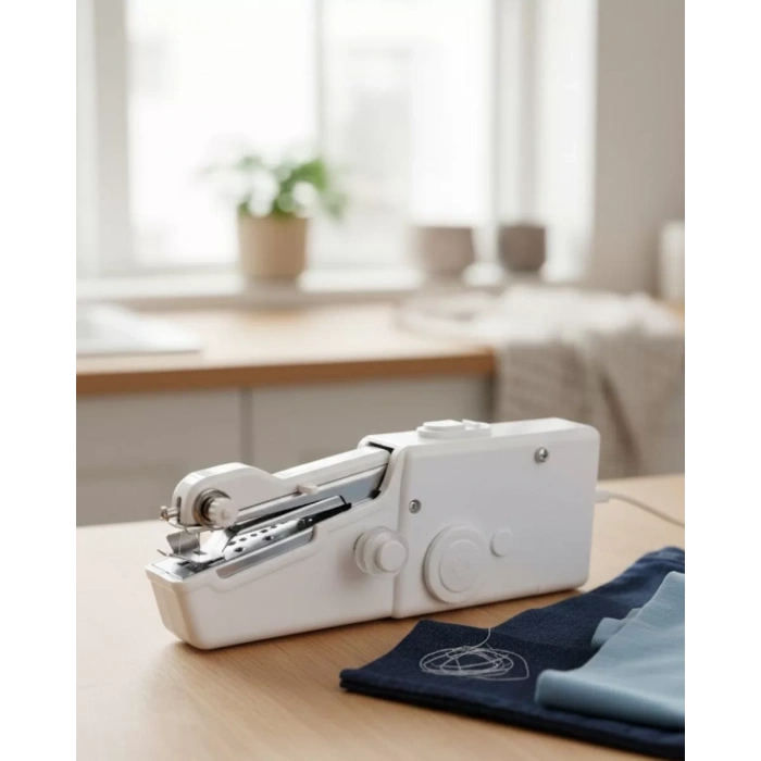 Nevamel® Mini El Tipi Dikiş Makinesi Taşınabilir Pratik Acil Dikiş Çözümü