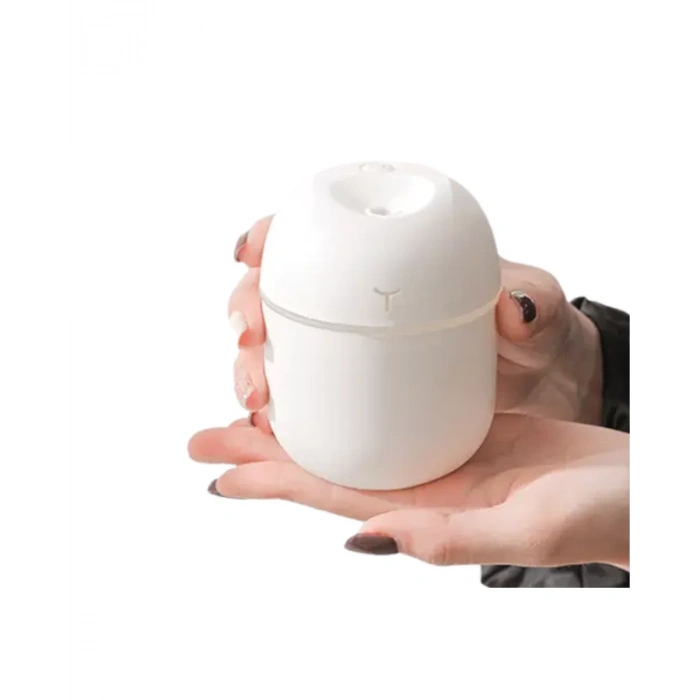 Nevamel® Mini Hava Nemlendirici 5 Esans Hediyeli LED Işıklı Sessiz Çalışan Aromaterapi Difüzörü