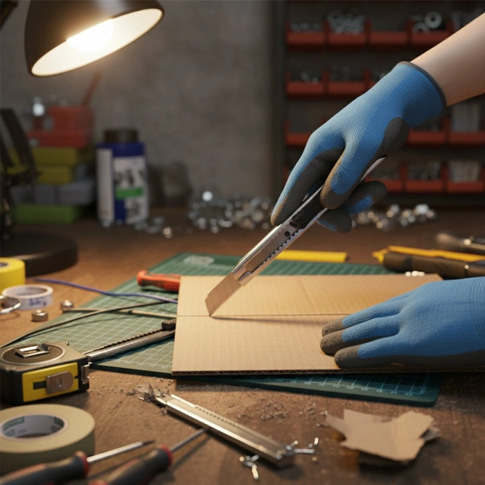 Nevamel® Mini Maket Bıçağı - Metal - Falçata