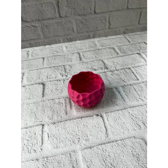 Nevamel® Mini Mor Dekoratif Saksı 5 cm Modern Masaüstü Bitki Saksısı