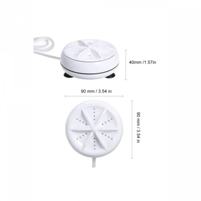 Nevamel Mini Portatif Çamaşır Makinesi Taşınabilir