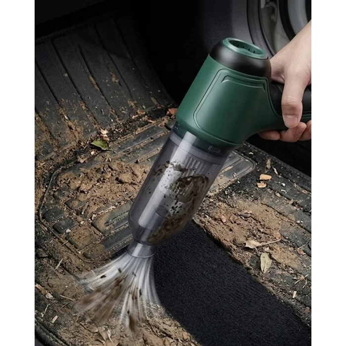 Nevamel® Mini Şarjlı Süpürge Çok Fonksiyonlu ve Ergonomik Kullanım