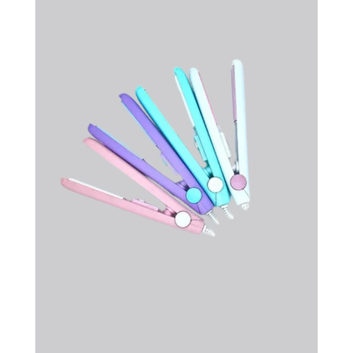 Nevamel Mini Seramik Saç Düzleştirici – Kompakt Boy 180°C Hızlı Isınma Seyahat Tipi