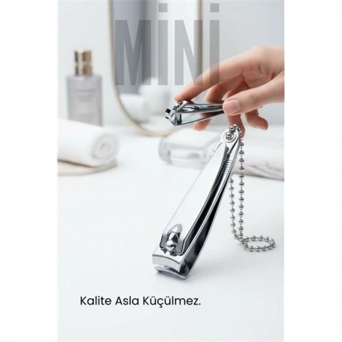 Nevamel®  Mini Tırnak Makası | Keskin ve Ergonomik Cep Boy Paslanmaz Çelik