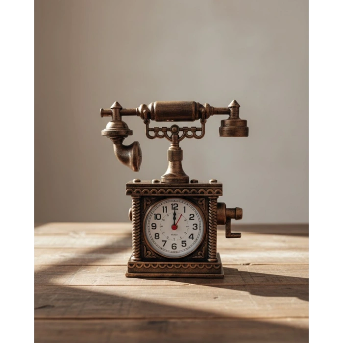 Nevamel® Minimal Tasarımlı Masa Saati Alarm Özellikli Şık Model