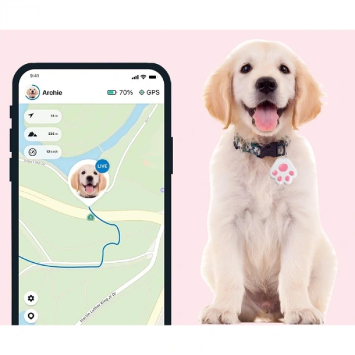 Nevamel Mobil Uygulamalı Evcil Hayvan Takip Cihazı