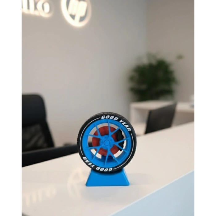 Nevamel® Modern Ofis Dekoru Jant Görünümlü Masa Üstü Aksesuar