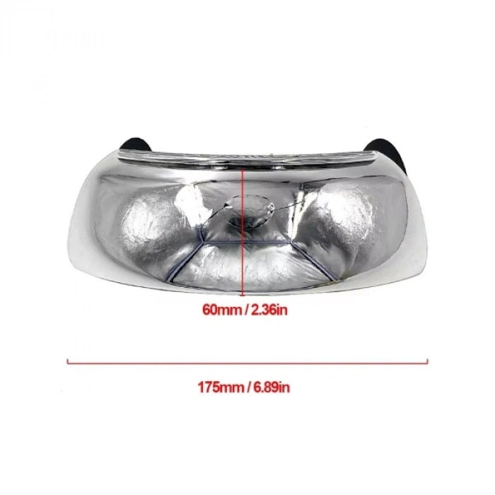 Nevamel Motosiklet İçin Dayanıklı Geniş Açı Görme ve Kör Nokta Aynası