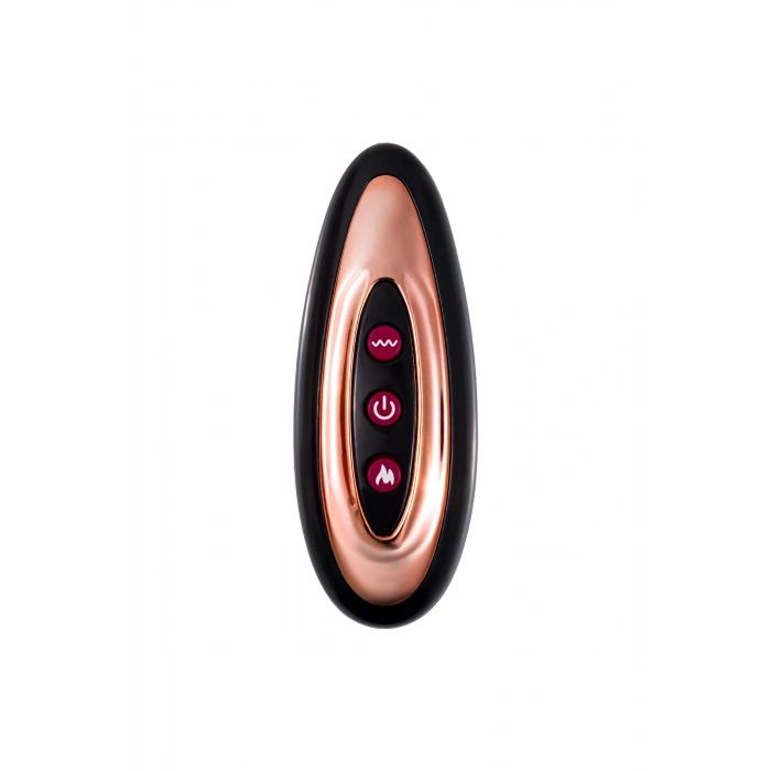 Nevamel® Mr.baton Realmotion Isıtmalı İleri-Geri Hareketli Realistik Dildo – Kumandalı, Şarjlı Silikon, 23 Cm