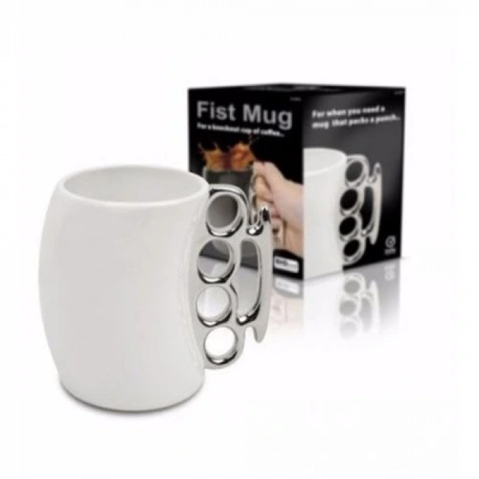 Nevamel Muşta Tasarımlı Seramik Kupa