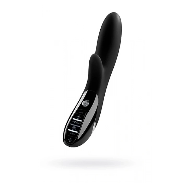 Nevamel® Mystim Daring Danny Elektro Stimülasyonlu Vibratör, Silikon, Siyah, 27 Cm