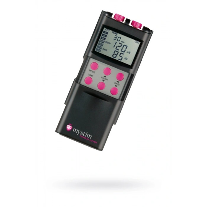 Nevamel® Mystim Tension Lover Digital Dürtü Elektrotlar, 7 Program, Siyah