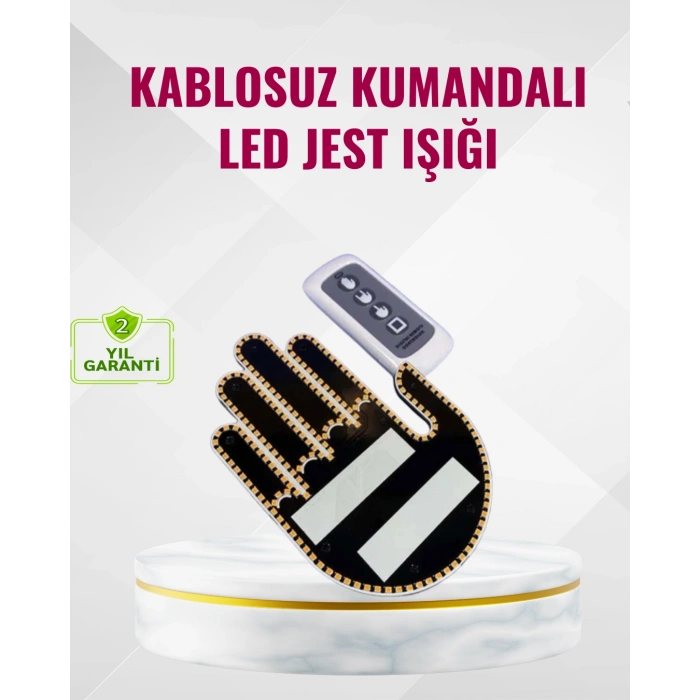 Nevamel Naylon Bantlı Kolay Montajlı Araç Jest Işığı