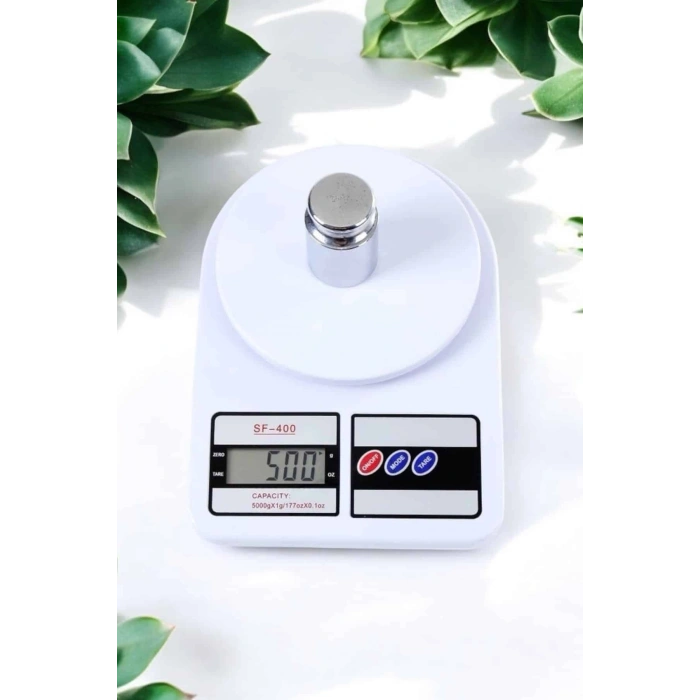 Nevamel® Net LCD Ekran ve Otomatik Kapanma Özelliği ile Uzun Ömürlü Dijital Mutfak Tartısı