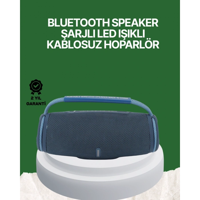 Nevamel® Net Stereo Ses Sunan IPX5 Su Geçirmez Bluetooth Hoparlör