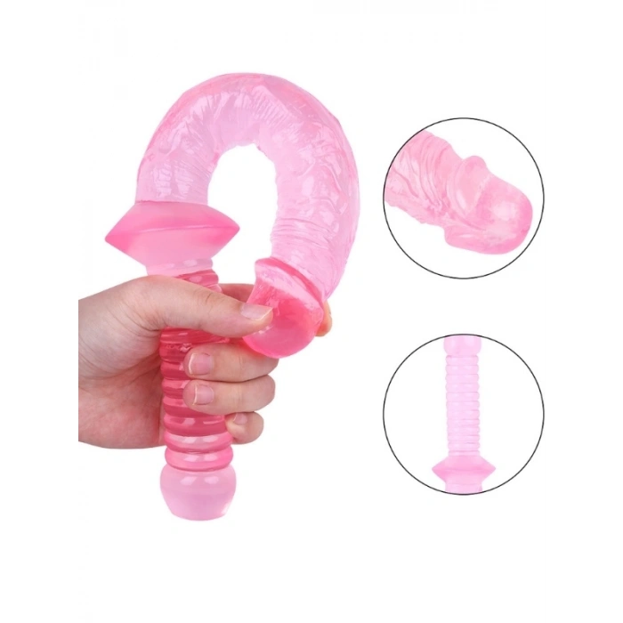 Nevamel® Noctis 32Cm Pembe Realistik Kılıç Dildo No:150 (Kod:150)