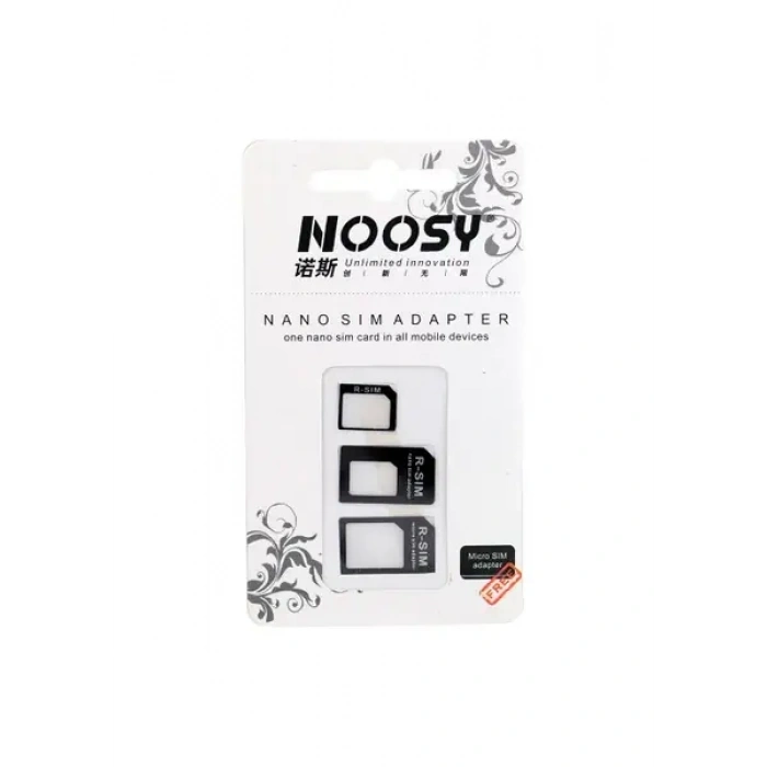 Nevamel® Noosy Nano Ve Micro Sim Kart Adaptörü-(5775)