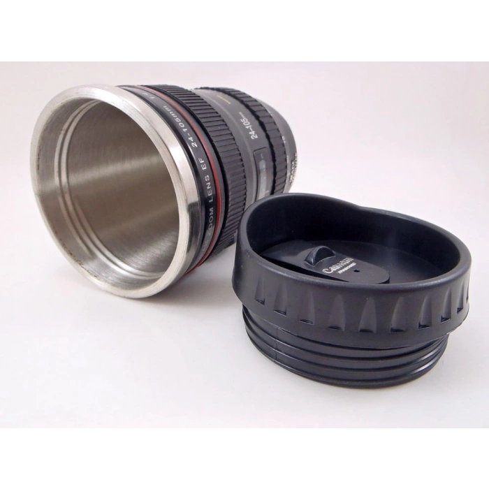 Nevamel Objektif Görünümlü Termos Bardak