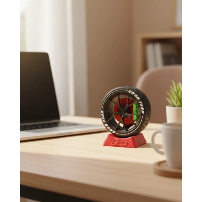 Nevamel® Ofis Masası İçin Jant Temalı Dekoratif Masa Üstü Aksesuar