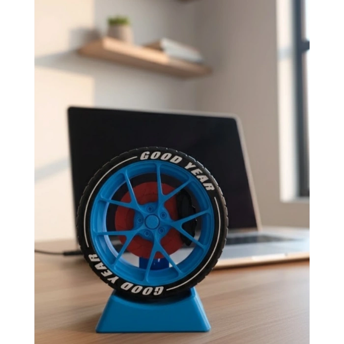 Nevamel® Ofis ve Home Office İçin Jant Temalı Dekoratif Obje