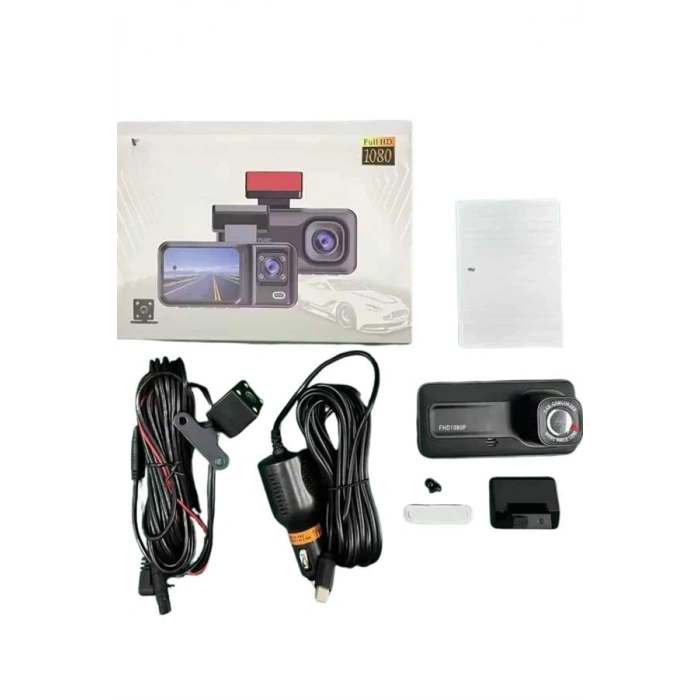 Nevamel Ön ve Arka Kameralı 2 İnç 1080P Full HD DVR Araç İçi Ekran