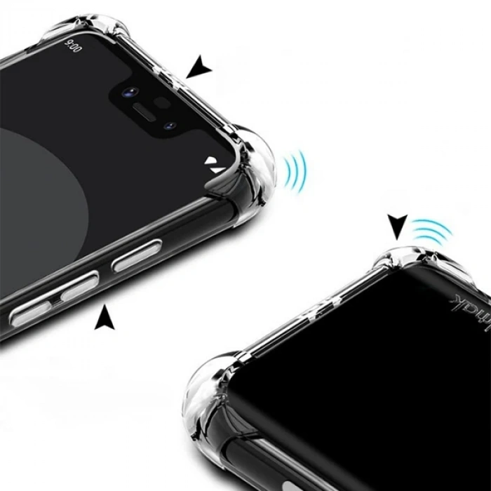 Nevamel Oppo Reno 4 - 4G Anti-Drop Silikon Kılıf Shockproof kılıf-(5775)