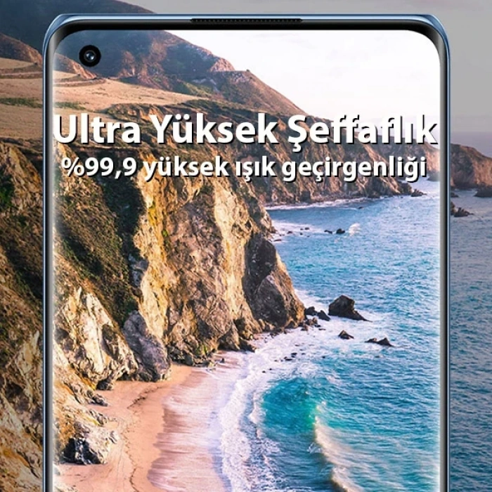 Nevamel Oppo Reno6 Pro 3D Full Tempered Cam Kamera Koruyucu-(5775)