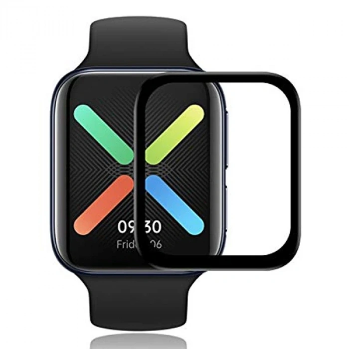 Nevamel OPPO Watch 41MM 3D Full Kavisli PMMA Cam Ekran Koruyucu-(5775)