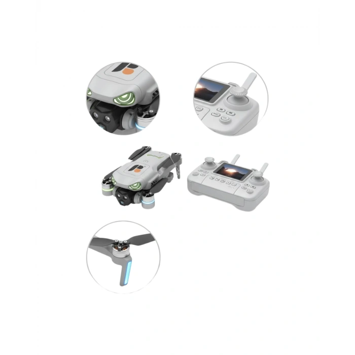 Nevamel® Optik Akış Destekli Stabil Uçuş Drone Seti Zengin Kutu İçeriği