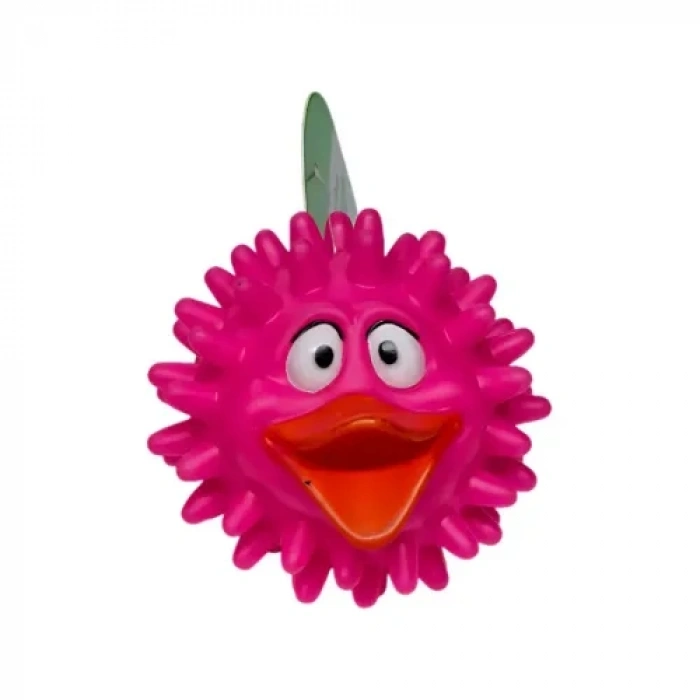 Nevamel Ördek Figürlü Dikenli Köpek Oyun Topu