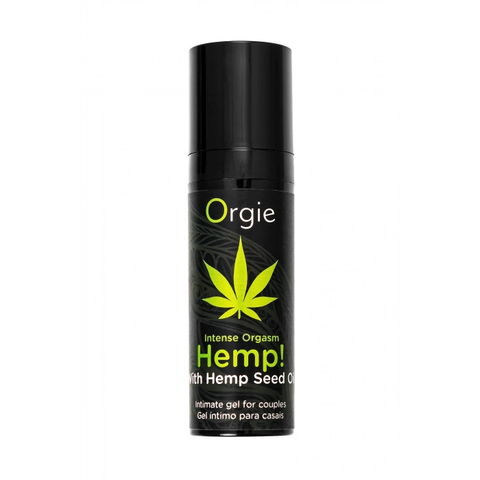 Nevamel® Orgie Hemp Intense Orgasm – Yoğun Uyarıcı Etkili Masaj & Uyarıcı Jel 15 Ml
