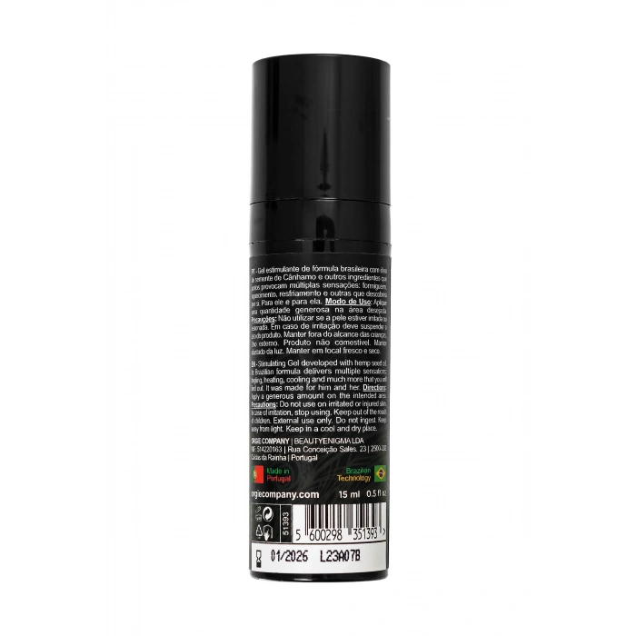 Nevamel® Orgie Hemp Intense Orgasm – Yoğun Uyarıcı Etkili Masaj & Uyarıcı Jel 15 Ml
