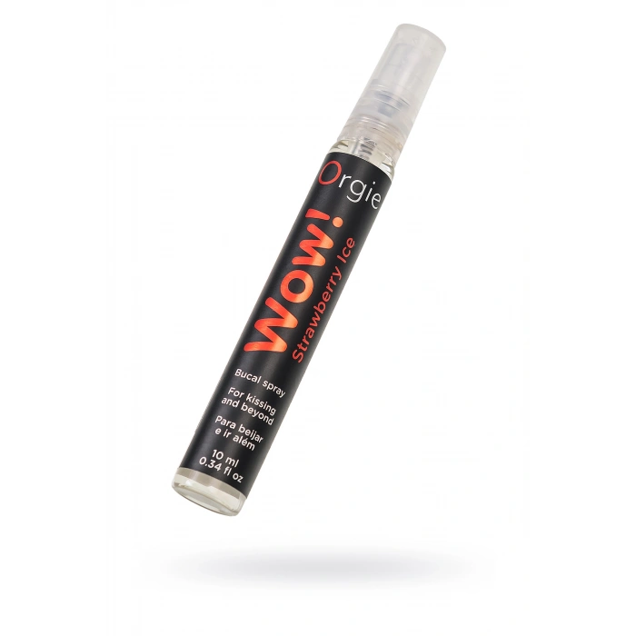 Nevamel® Orgie Wow Strawberry Ice – Çilek & Buz Aromalı Oral Seks Spreyi 10 Ml