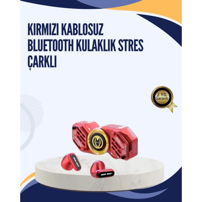 Nevamel® Orijinal 2025 Bluetooth Kulaklık Titreşim Uyarılı A Kalite Kablosuz