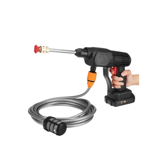 Nevamel Oto Araba Yıkama Şarjlı Ve Yüksek Basınçlı Oto Yıkama Ve Sulama Tabancası