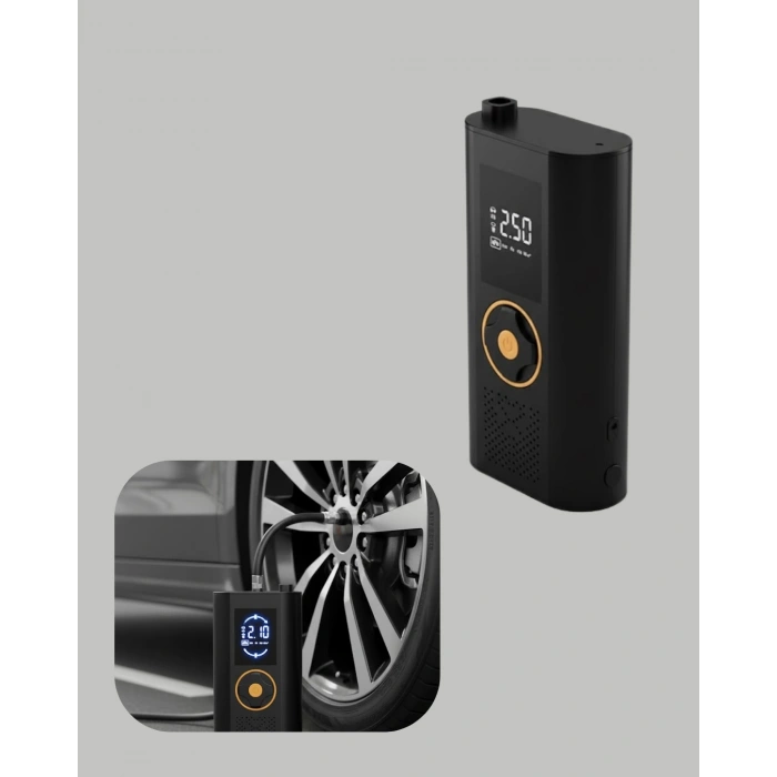 Nevamel® Otomatik Duran Dijital Hava Pompası Kompakt ve Taşınabilir Tasarım