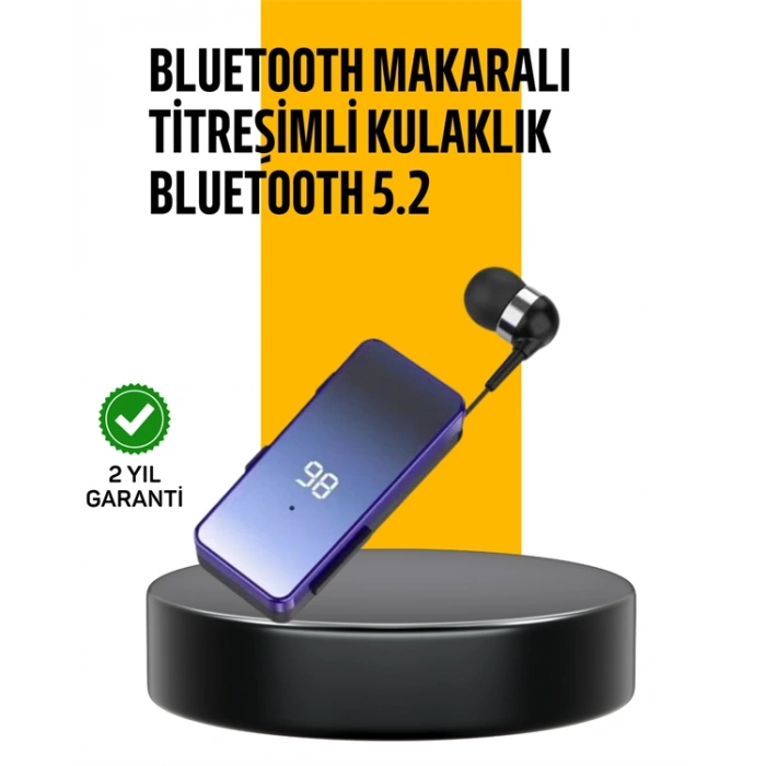 Nevamel® Otomatik Geri Sarma Mekanizmalı Kulaklık – Pratik Kullanım İçin Akıllı Kablo Yönetimi