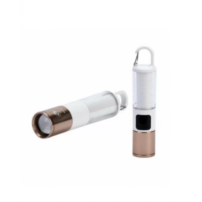 Nevamel® Outdoor Kamp Feneri USB Şarjlı Yüksek Parlaklık Güç Ekranlı LED Aydınlatma