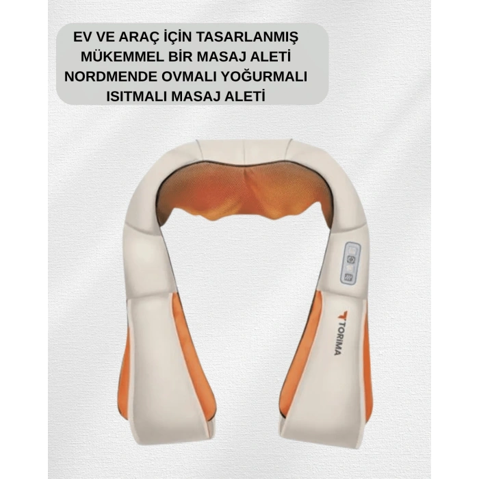Nevamel® Ovmalı Isıtmalı Elektrikli Masaj Aleti – Boyun Sırt Bel Omuz ve Bacak İçin Profesyonel Masaj Aleti