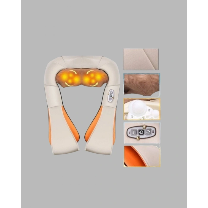 Nevamel® Ovmalı Kas Gevşetici Masaj Cihazı – Boyun Omuz ve Sırt İçin Derin Etki