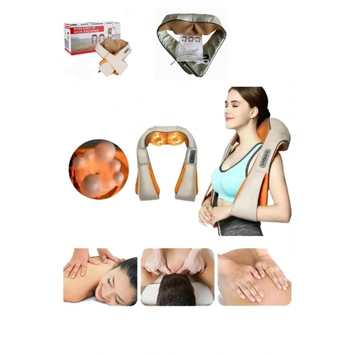 Nevamel® Ovmalı Masaj Aleti Boyun Sırt Ağrıları İçin Masaj Aleti