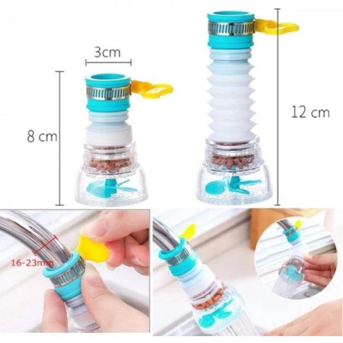 Nevamel Oynar Başlıklı  Pervaneli Taşlı Musluk Başlığı