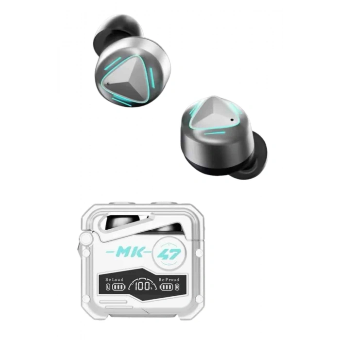 Nevamel Oyuncu Kulaklığı Yeni Mekanik Kablosuz Kulaklık İos Android Uyumlu