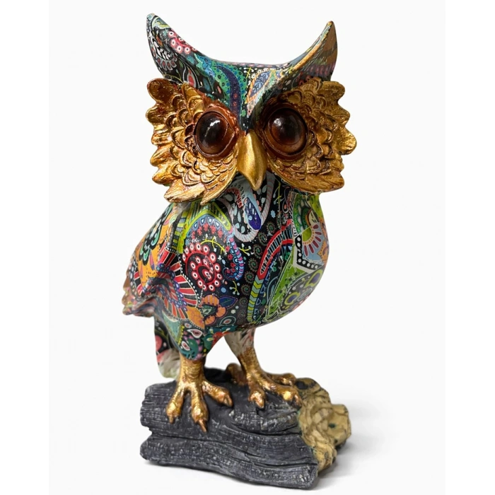 Nevamel Özel Tasarım Polyester Baykuş