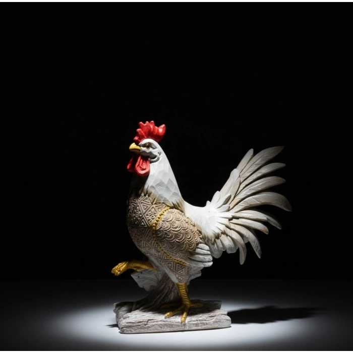 Nevamel® Özel Tasarım Polyester Horoz Figürü Aalk4361